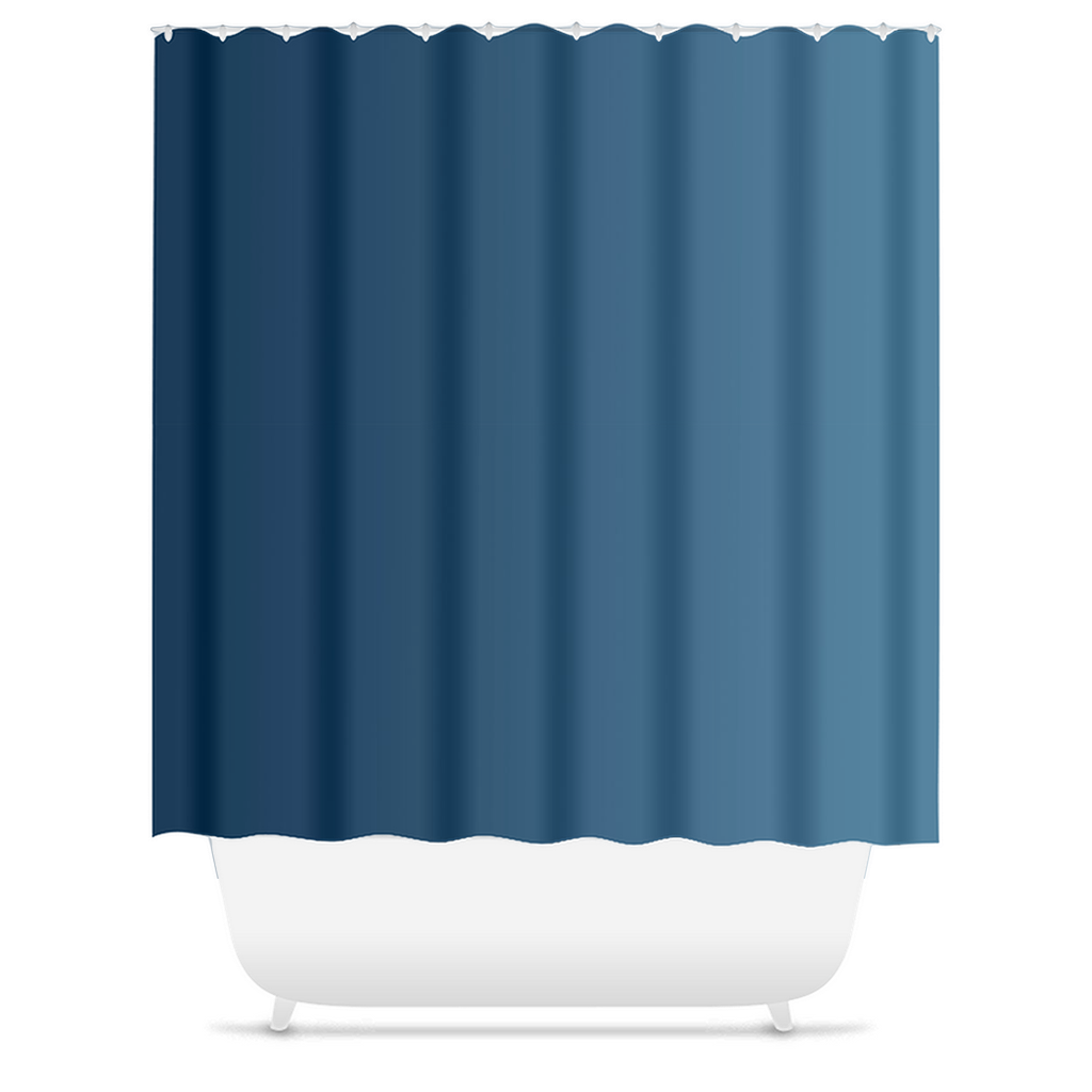 Night Ombre Shower Curtain