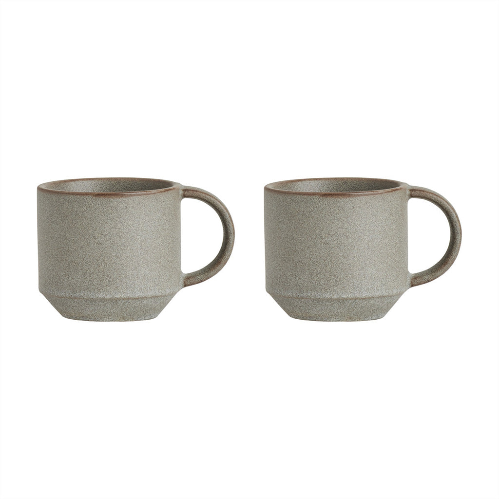 yuka mug set of 2 in stone 1
