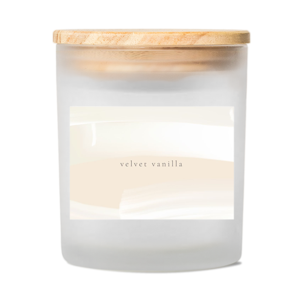 Velvet Vanilla Scented Candle