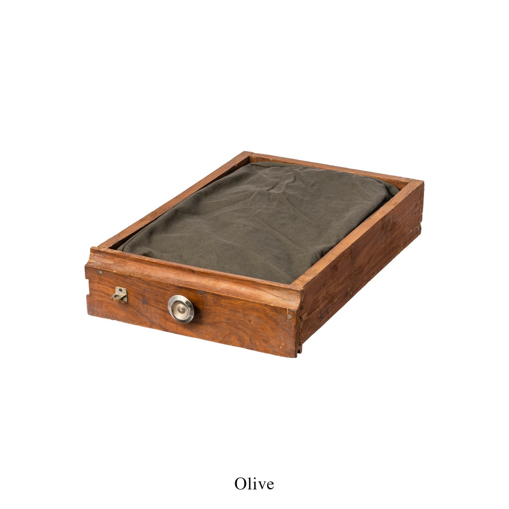 vintage drawer pet bed olive design by puebco 2