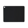 placemat stripe anthracite 2 pcs pack design by oyoy 1