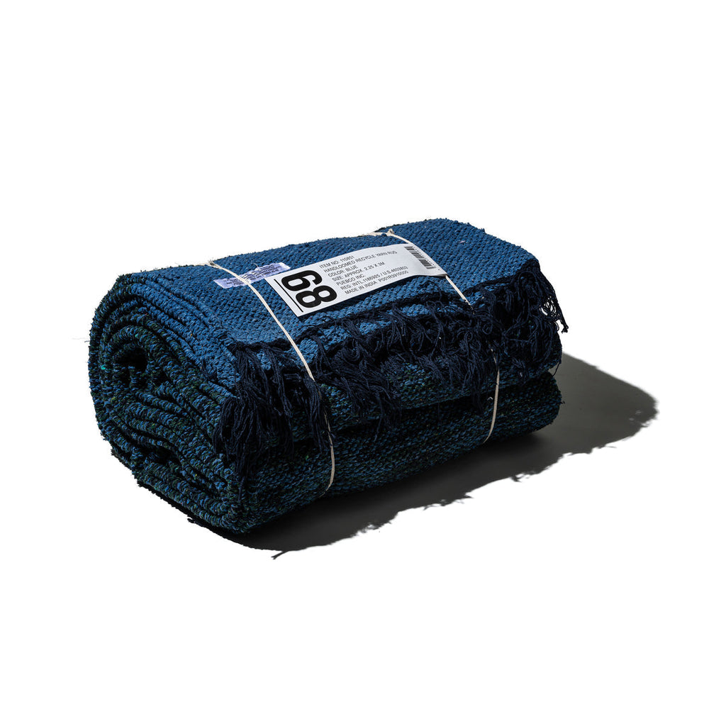Handloomed Recycle Yarn Rug By Puebco 110844 2