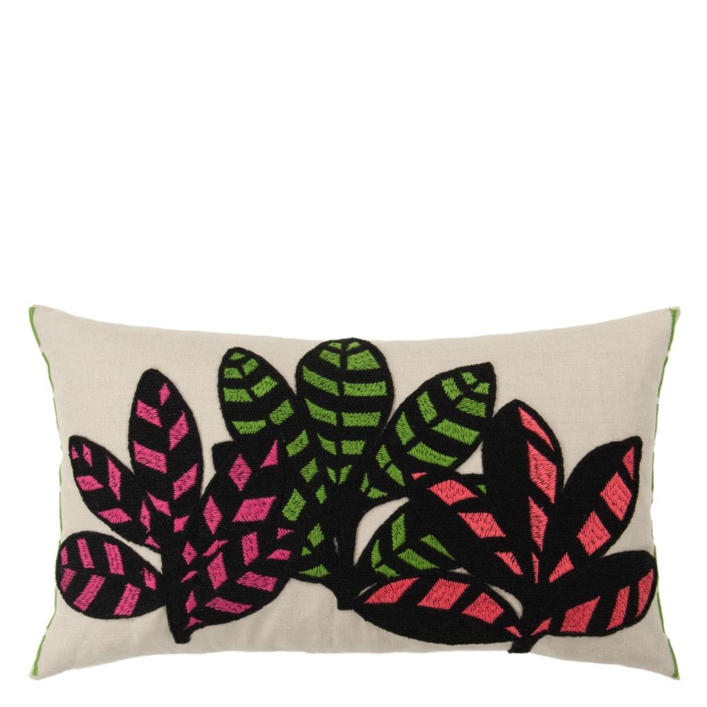 Tanjore Berry Decorative Pillow