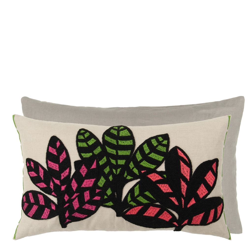 Tanjore Berry Decorative Pillow