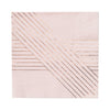 amethyst pale pink striped lunch paper napkins design by harlow grey 1