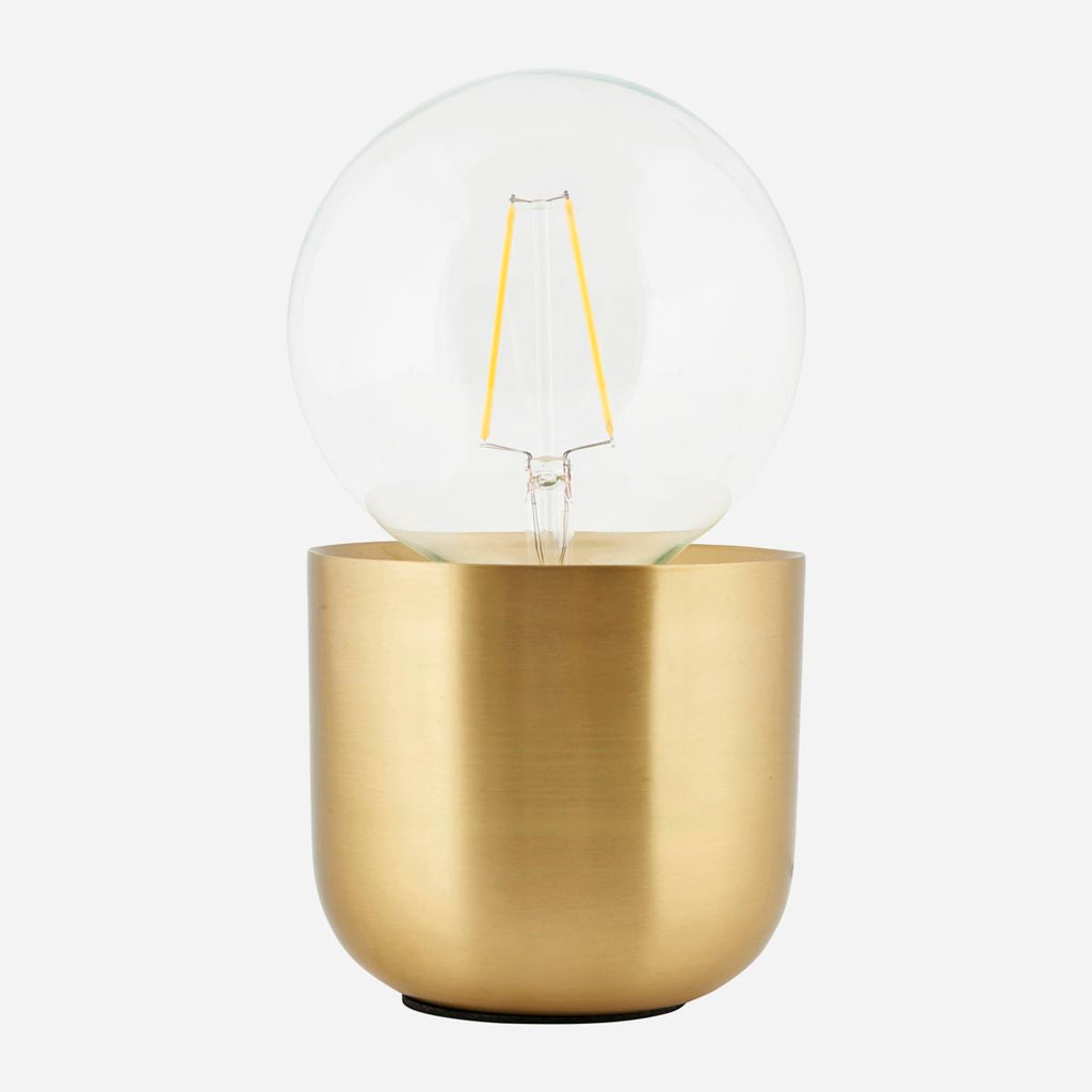 gleam table lamp brass 1