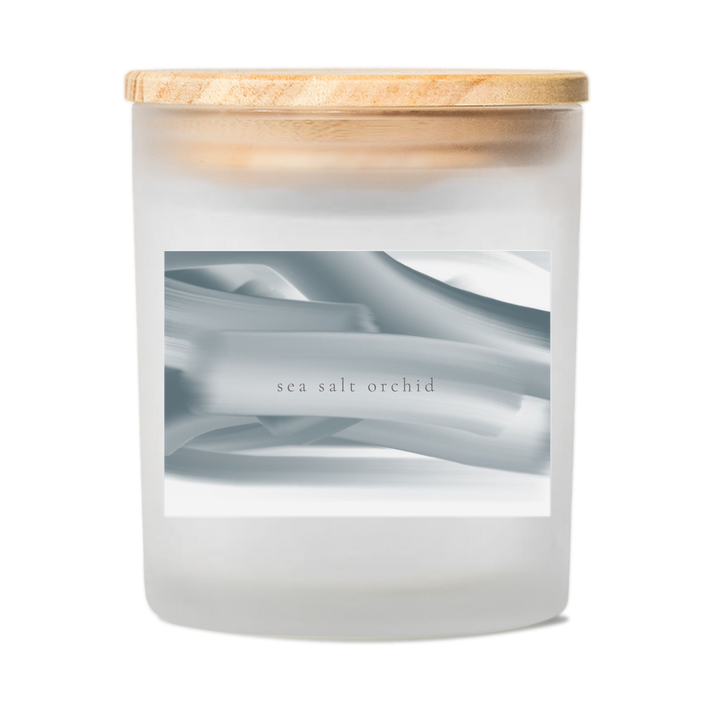 Sea Salt Orchid Scented Candle