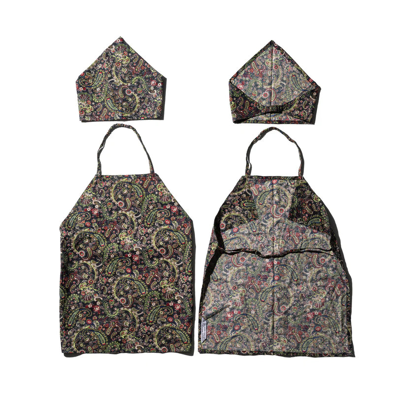 Handprinted Adult Apron /Paisley By Puebco 302959 3