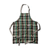 Recycle Cotton Check Apron / Green By Puebco 303055 3