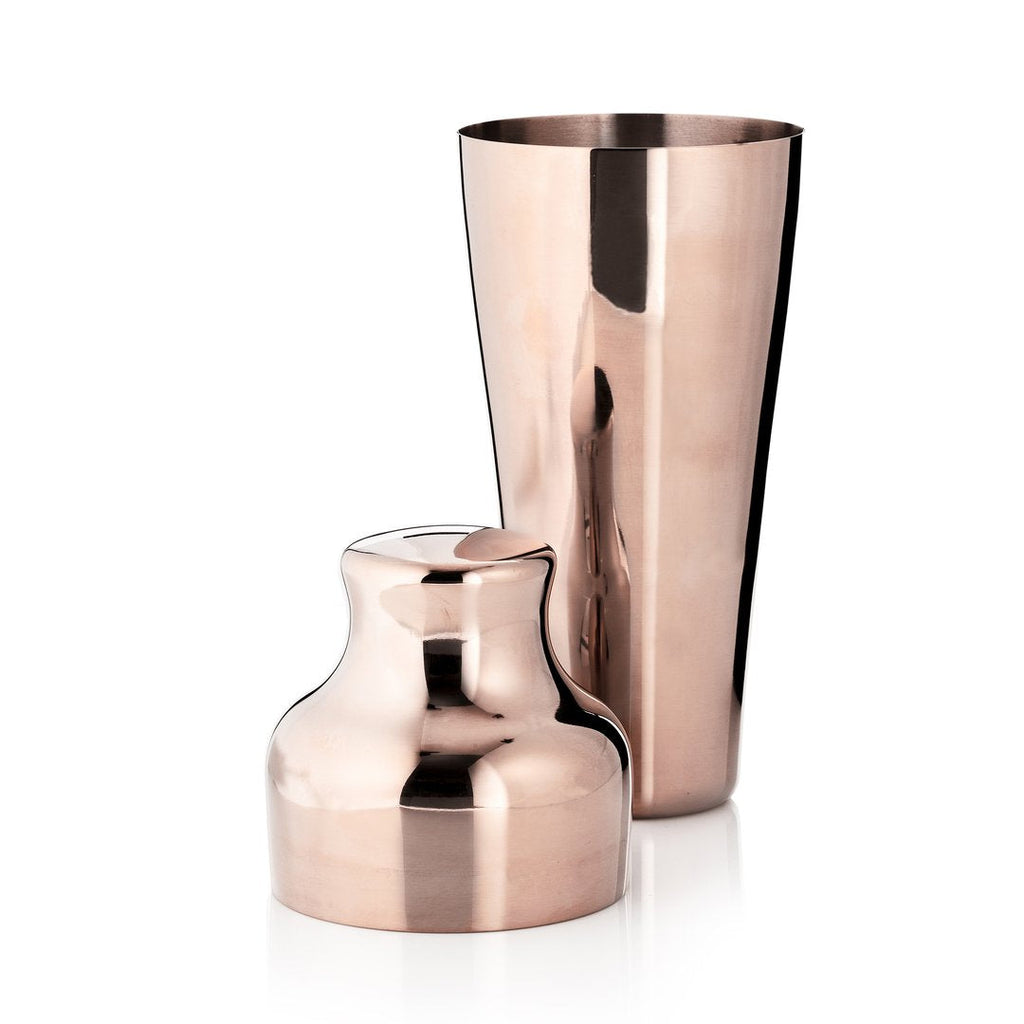 copper parisian cocktail shaker 2