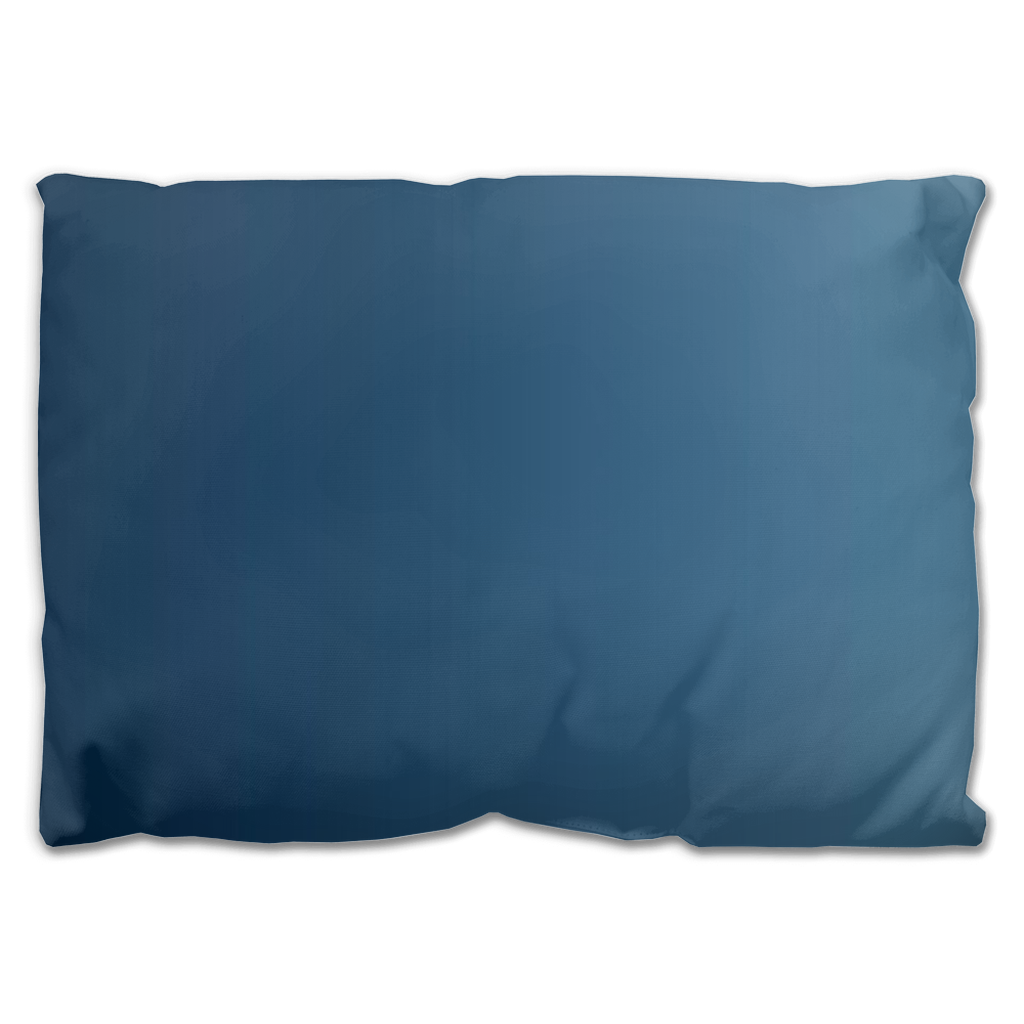 Blue Fade Outdoor Throw Pillow