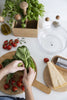products nature salad bowl with bamboo lid cutting board by sagaform 4