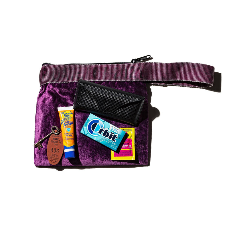 vintage sling belt pouch 25