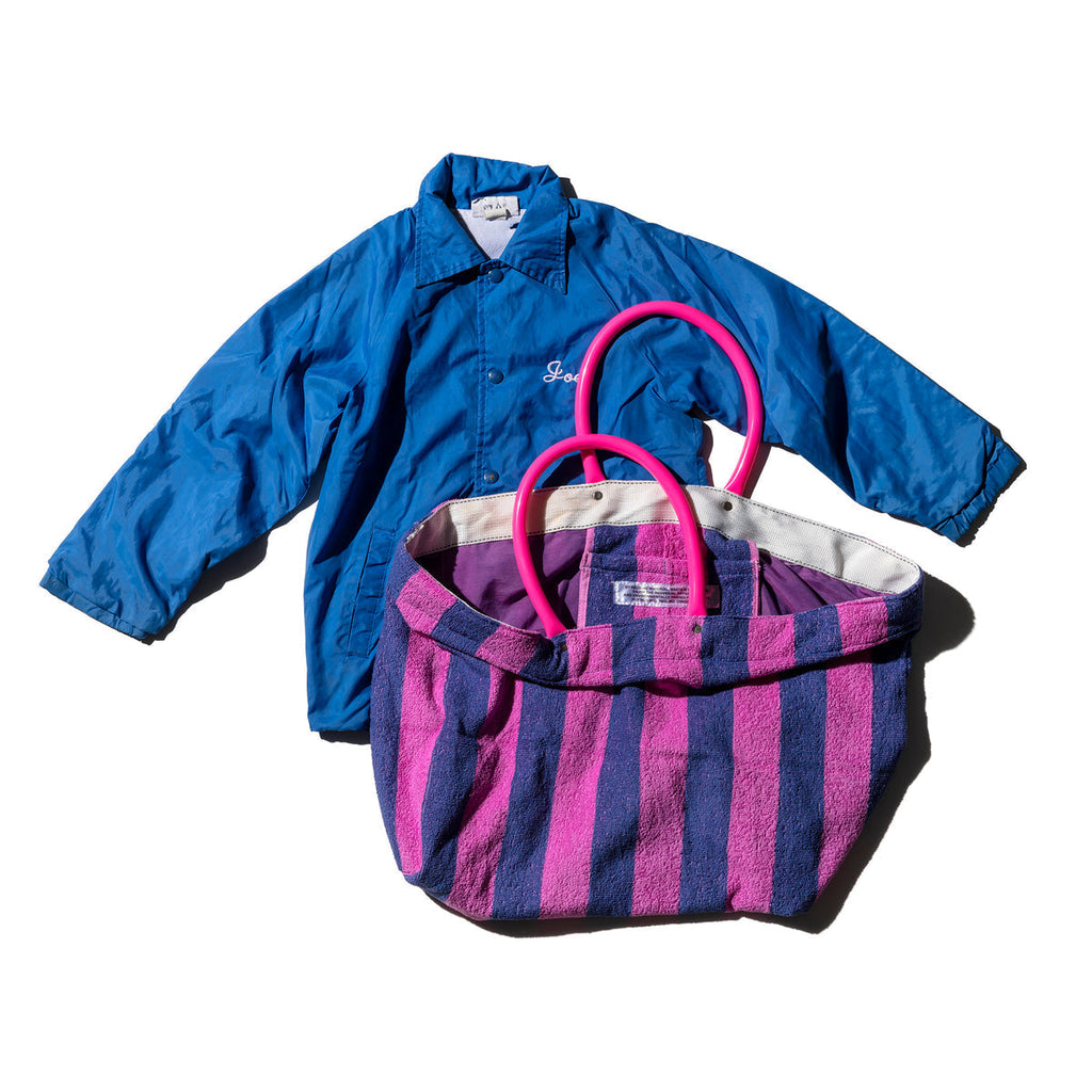 Pool Bag Single Color Lining / Purple X Blue By Puebco 503738 1