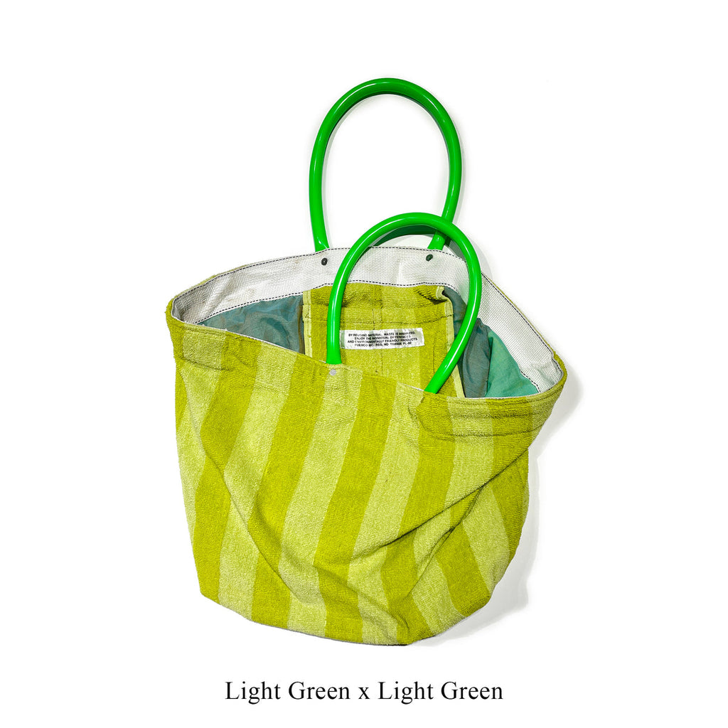 Pool Bag Single Color Lining / Light Green X Light Green By Puebco 503806 1