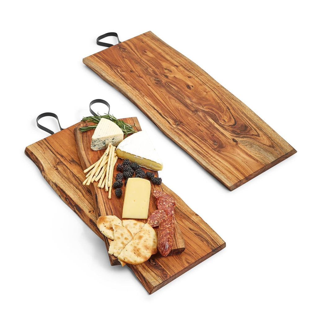 serving boards with iron handles set of 3 2