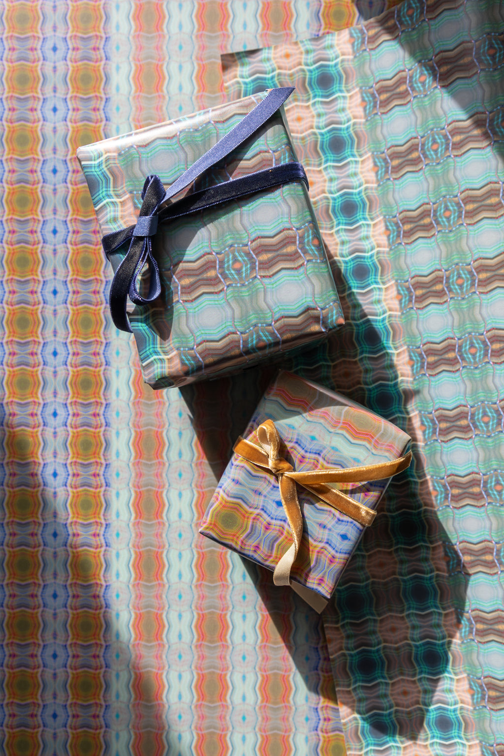 New Plaid Wrapping Paper