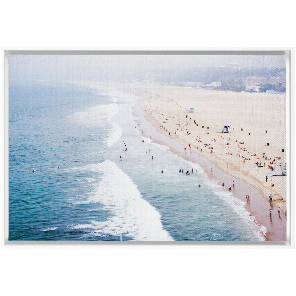 Santa Monica Framed Canvas