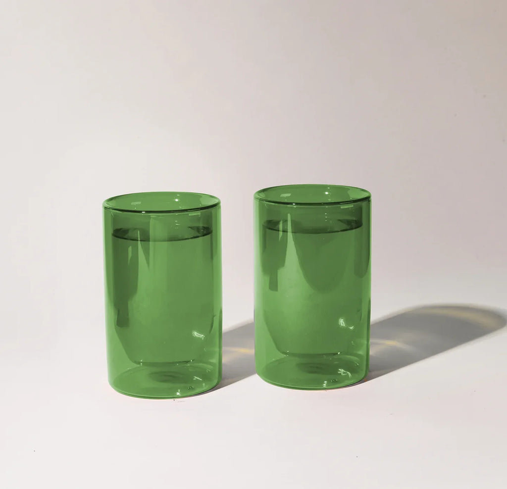 double wall 6oz glasses set of two 1
