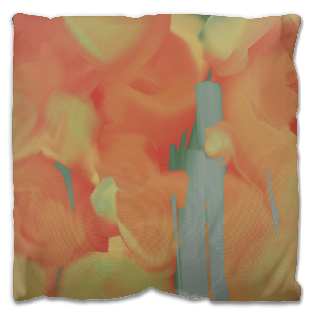 Orange Crush Outdoor Pillow