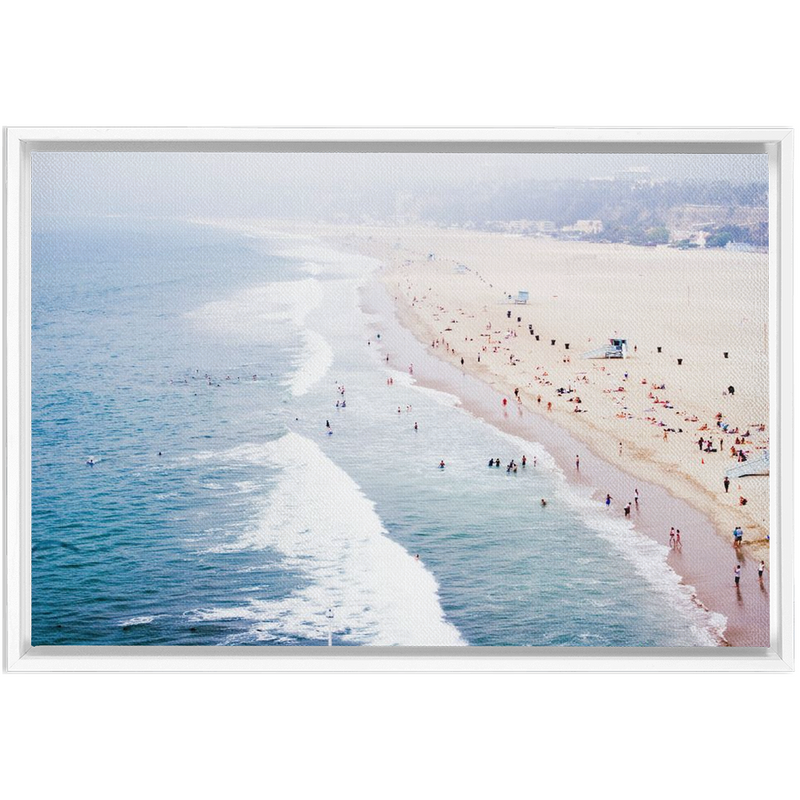 Santa Monica Framed Canvas