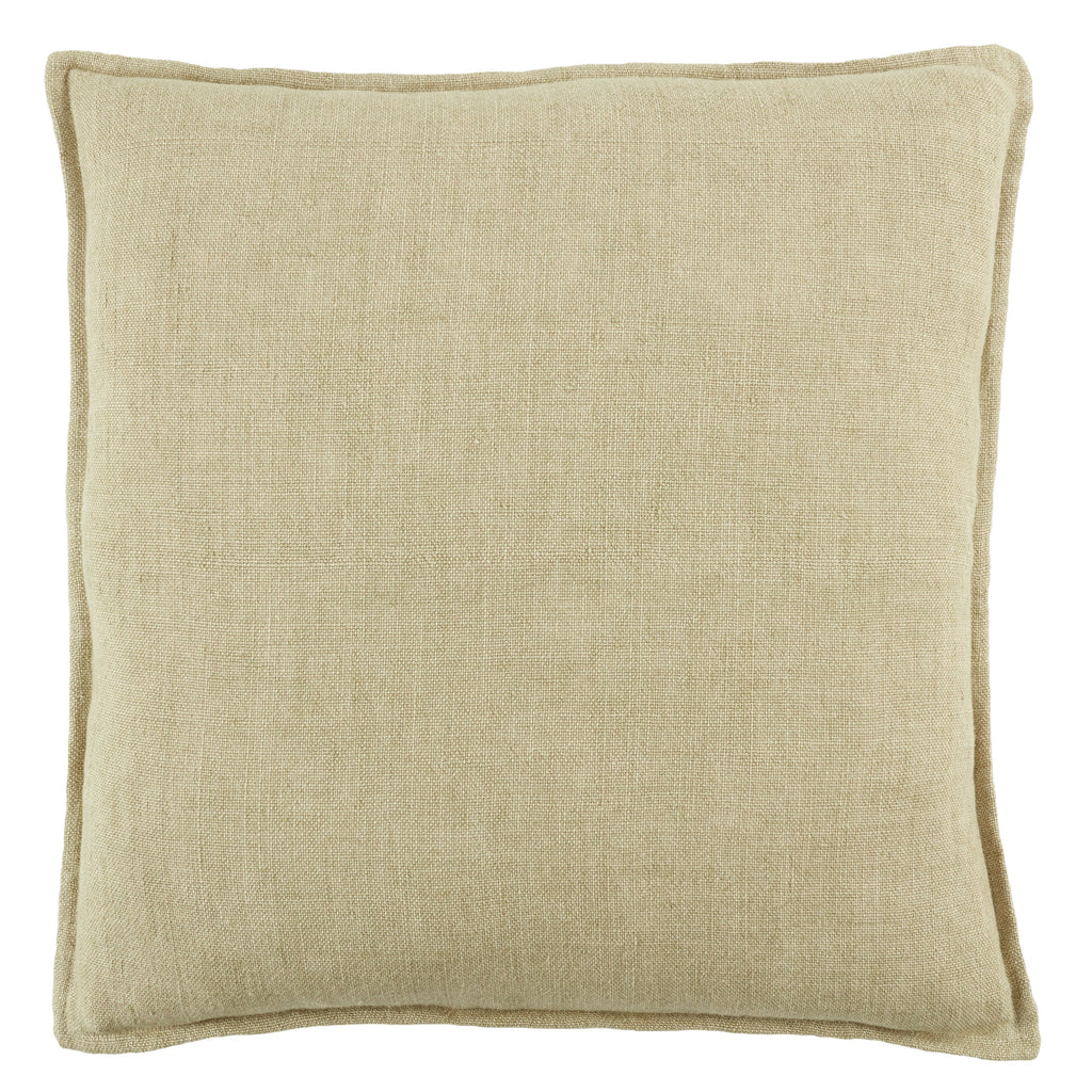 Burbank Blanche Reversible Light Beige Pillow 1