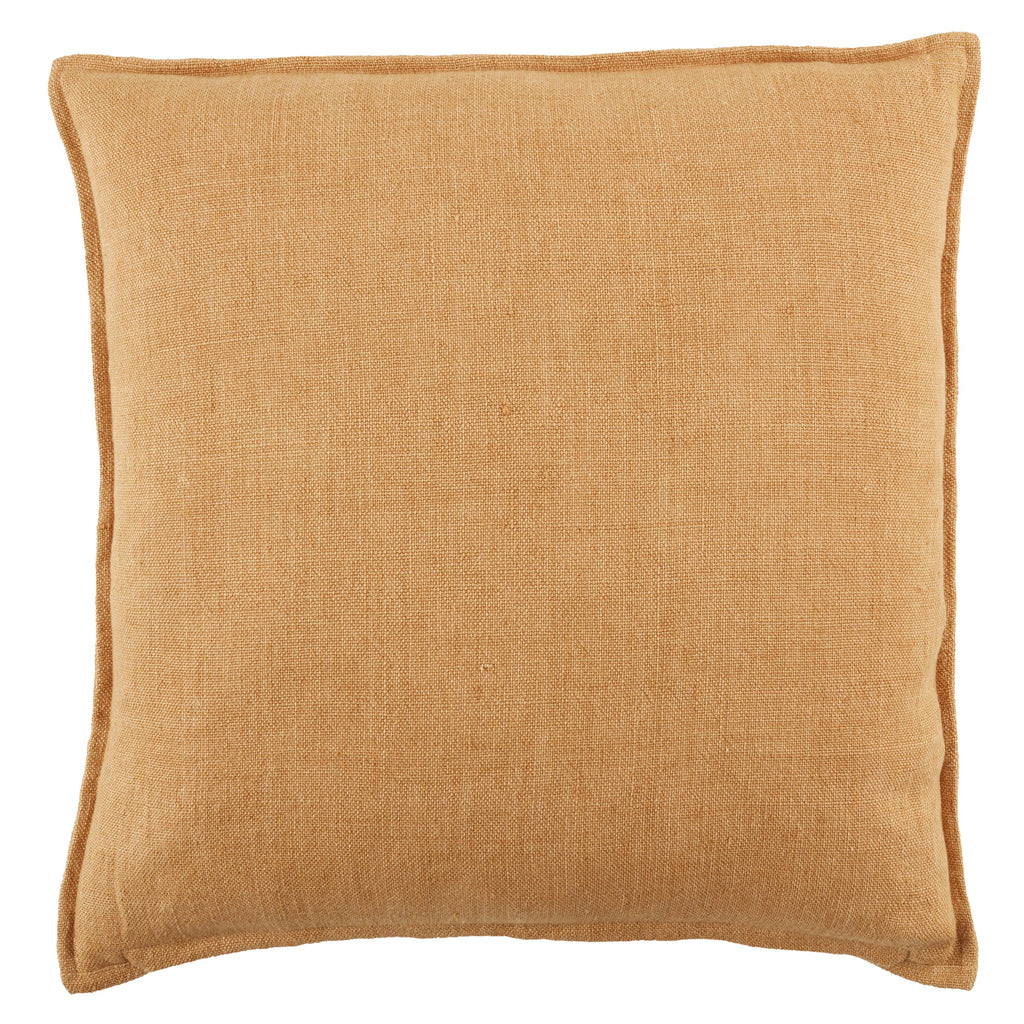 Burbank Blanche Reversible Down Light Terracotta Pillow 2