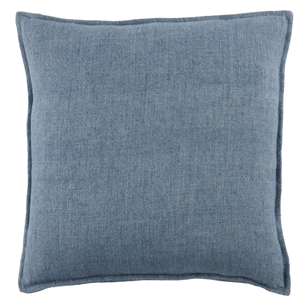 Burbank Blanche Reversible Blue Pillow 1