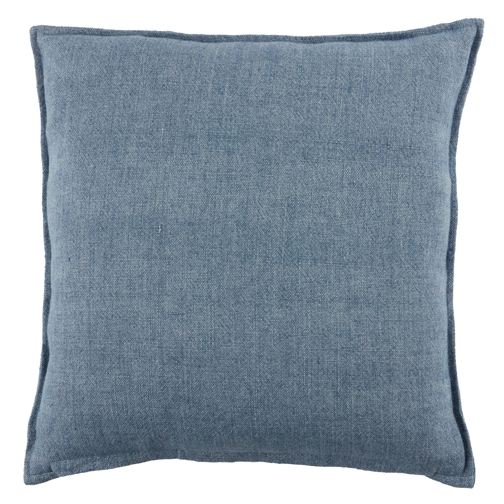 Burbank Blanche Reversible Blue Pillow 2