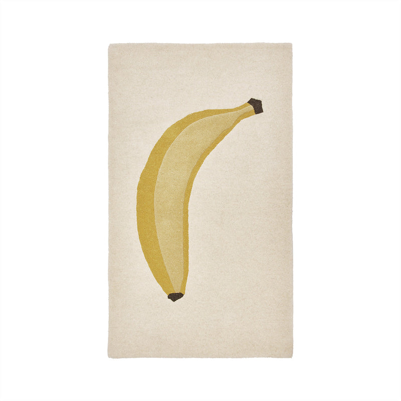 banana tufted rug 1