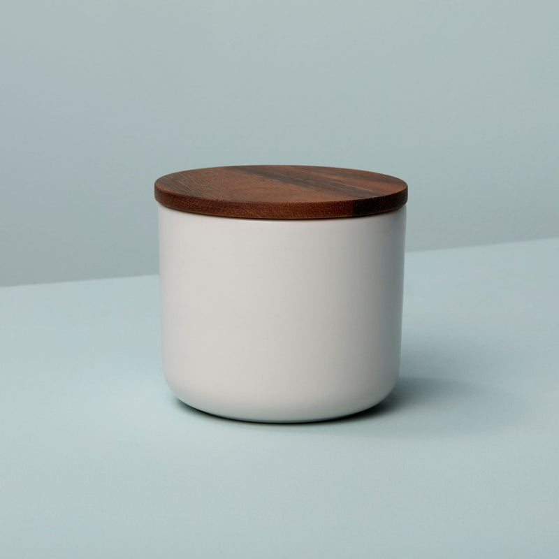 stoneware container with acacia lid 4
