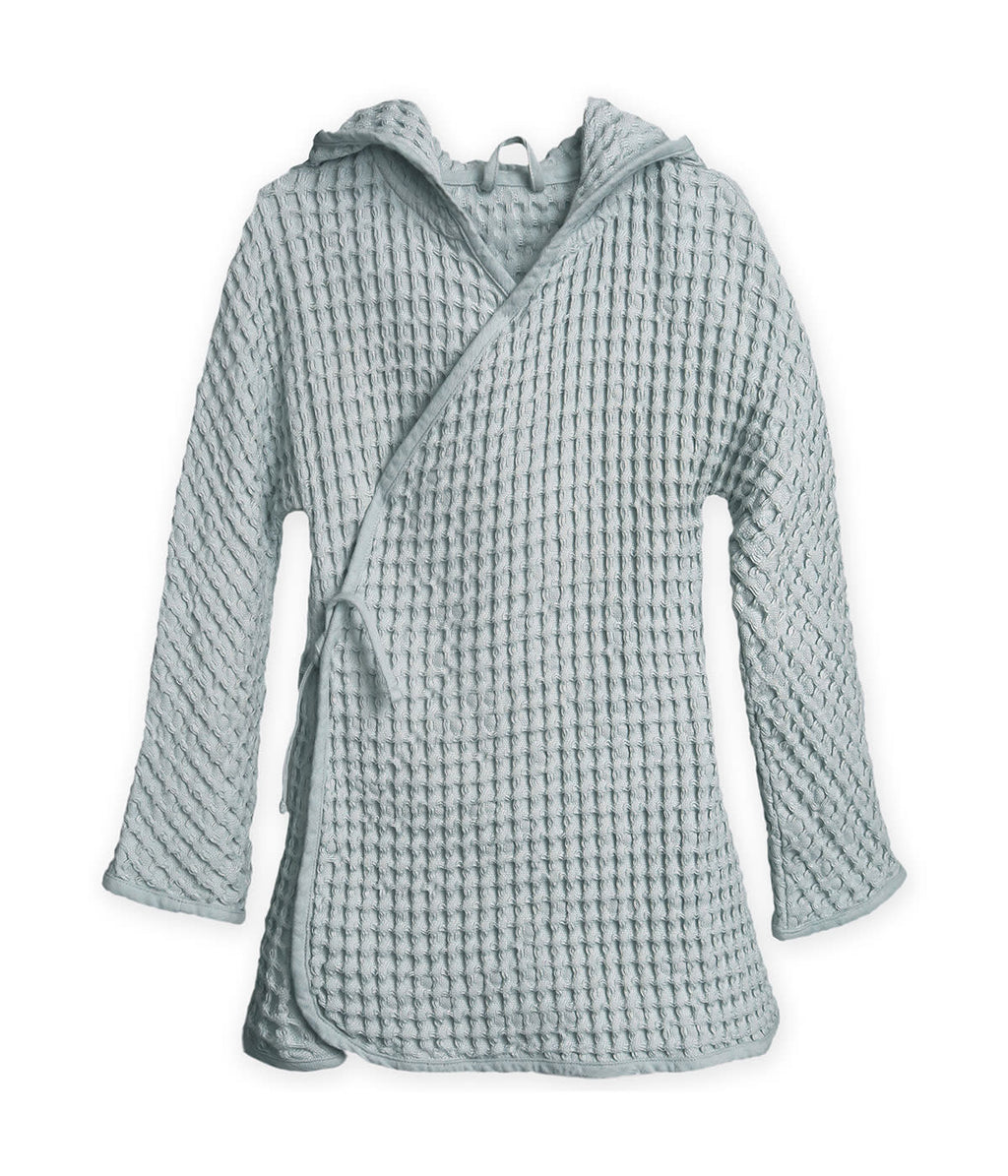 big waffle junior bathrobe in multiple colors design by the organic company 2