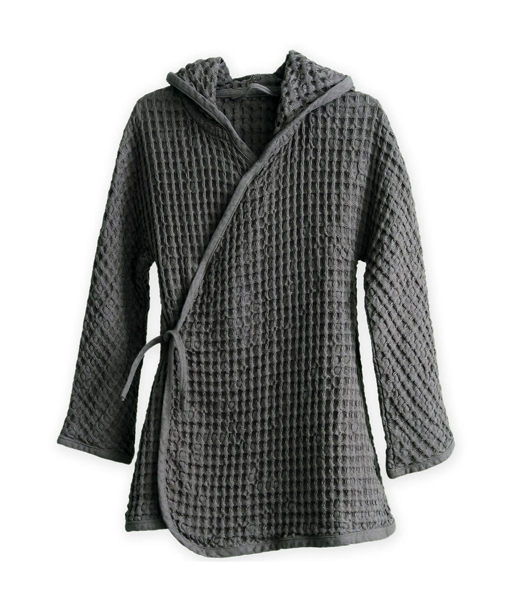big waffle junior bathrobe in multiple colors design by the organic company 1