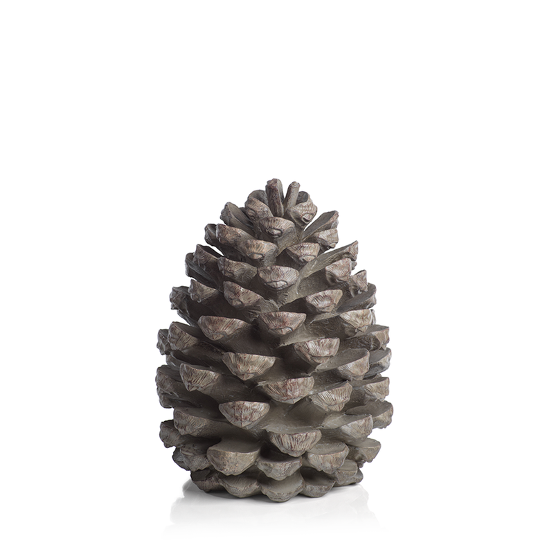 decorative pinecone figurine by zodax ch 5231 1