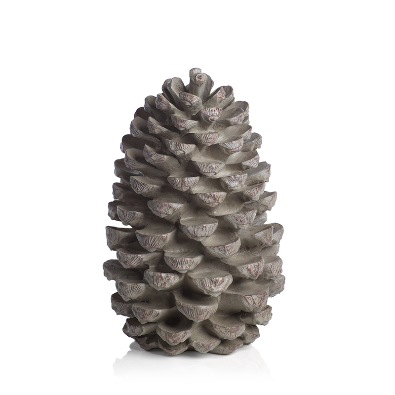 decorative pinecone figurine by zodax ch 5231 3