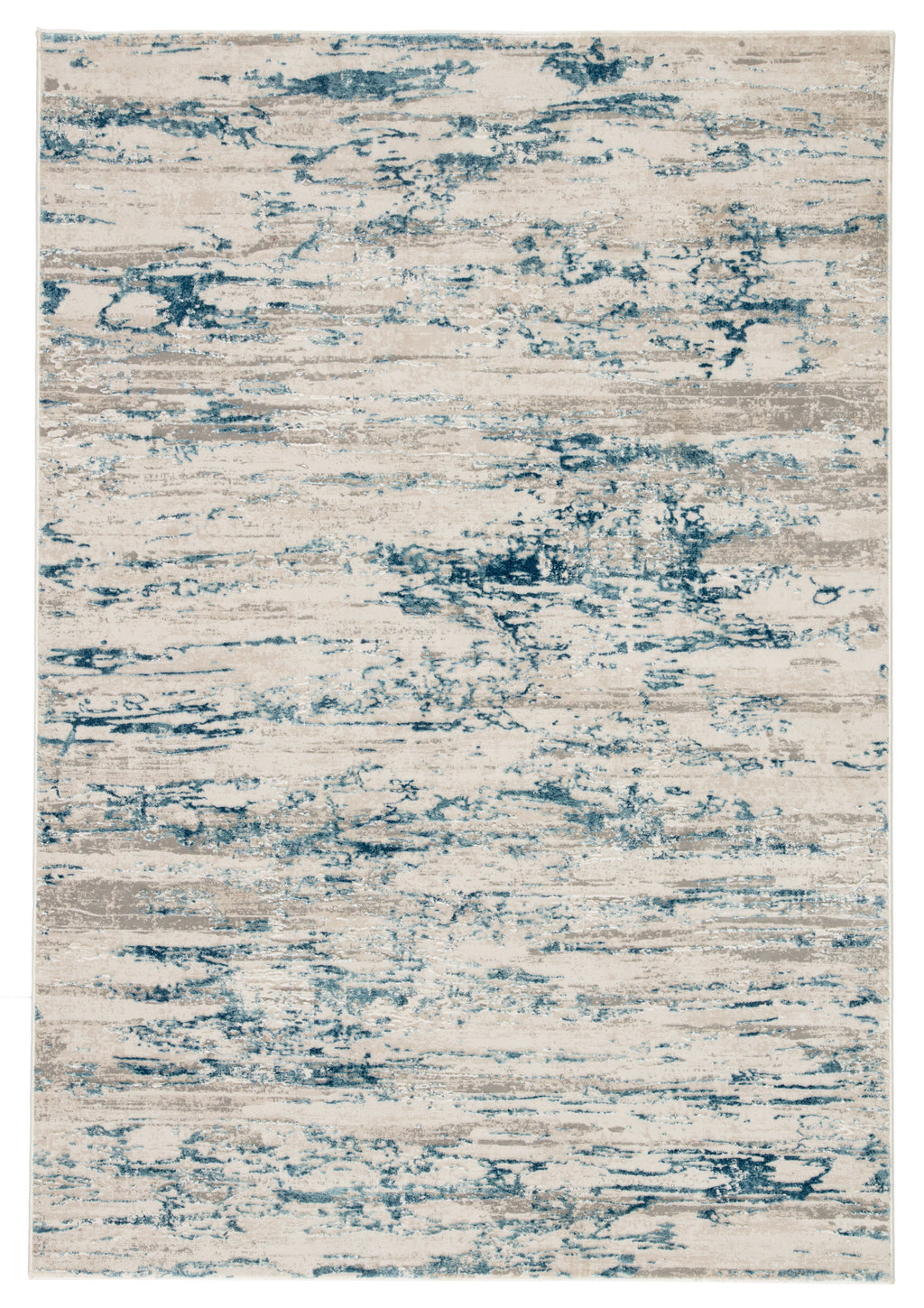 celil abstract rug in silver birch bluestone design by jaipur 1