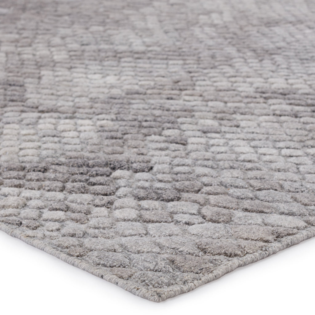 Clamor Conlan Hand Knotted Gray & Taupe Rug 2