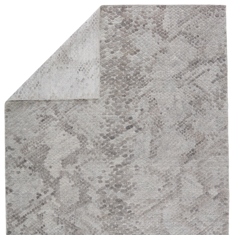 Clamor Conlan Hand Knotted Gray & Taupe Rug 3