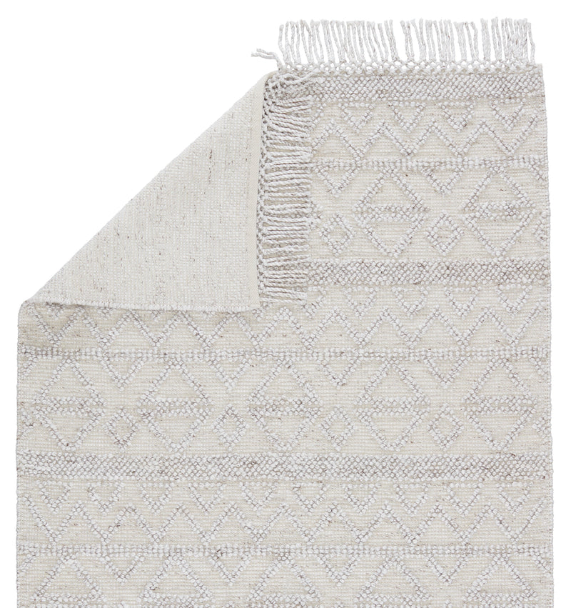 Cosette Frise Indoor/Outdoor Ivory & Light Gray Rug 3