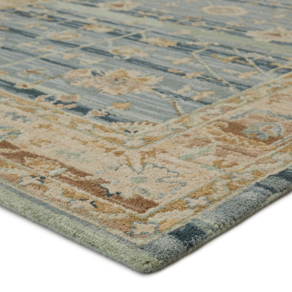 jensine handmade oriental blue beige rug by jaipur living 2
