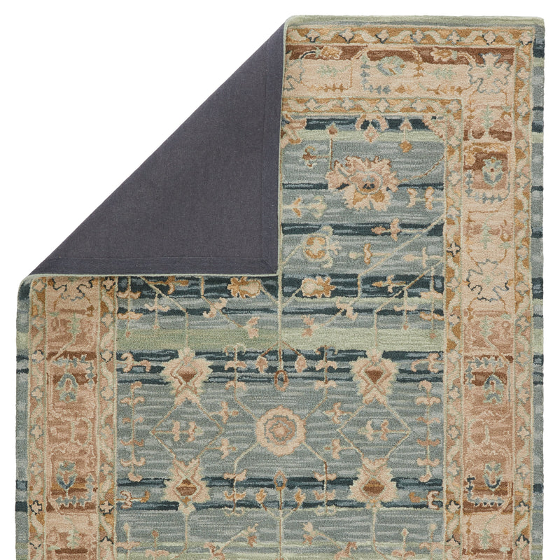 jensine handmade oriental blue beige rug by jaipur living 4
