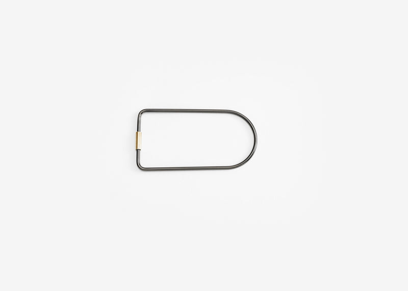 Contour Key Ring in Various Shapes & Colors design by Areaware