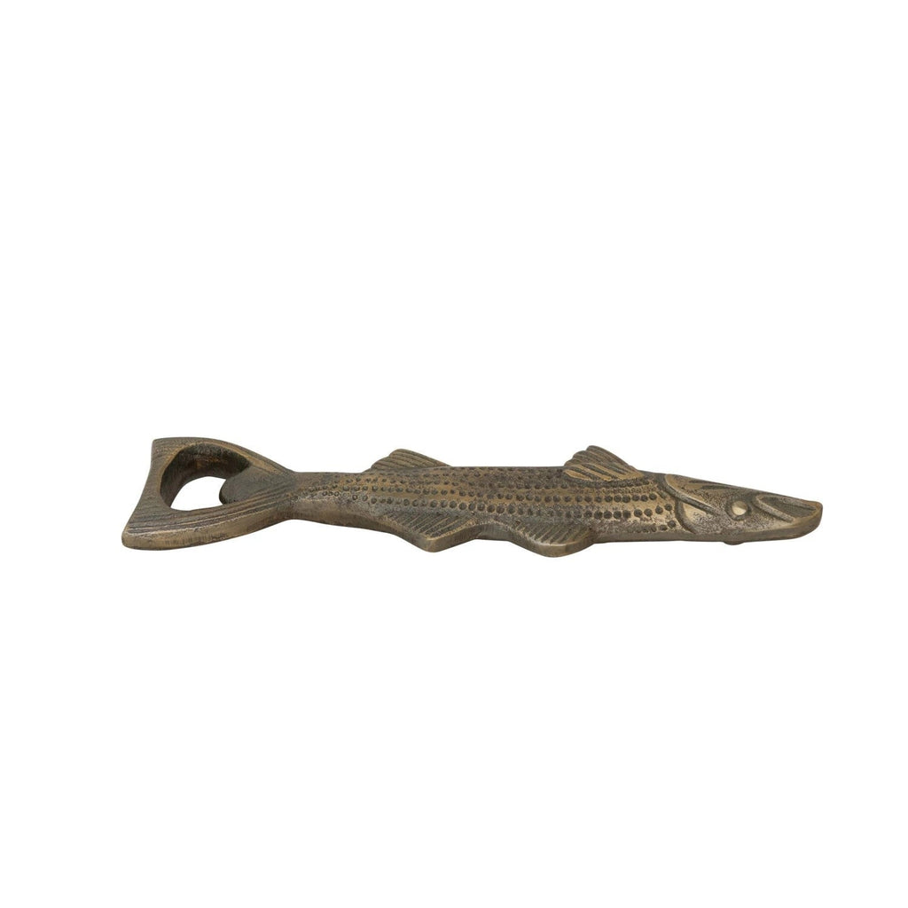 cast aluminum fish shaped bottle opener by bd edition df6832 2