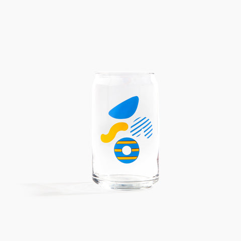 drinking glass in various colors 2