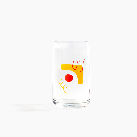 drinking glass in various colors 1