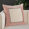 hendrix border blush cream pillow by jaipur 4