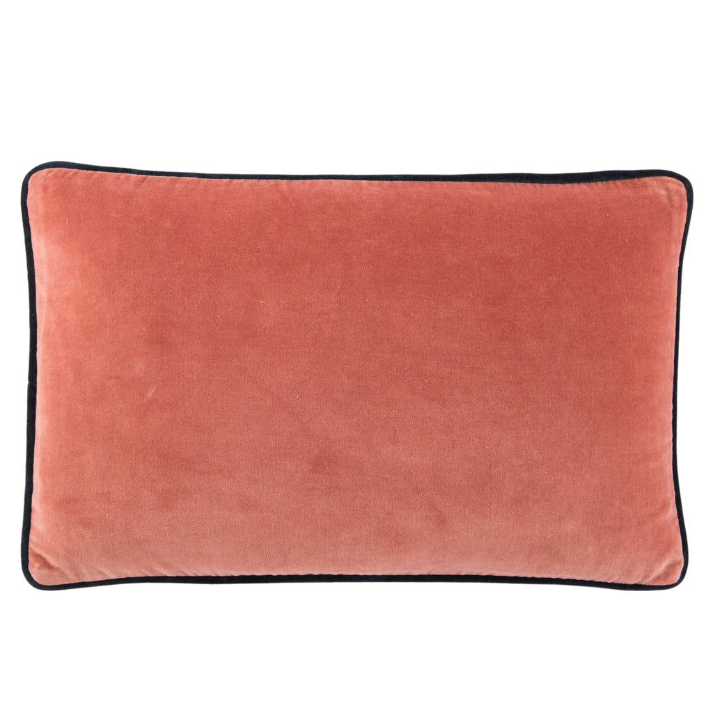 lyla solid pink cream pillow by jaipur 1