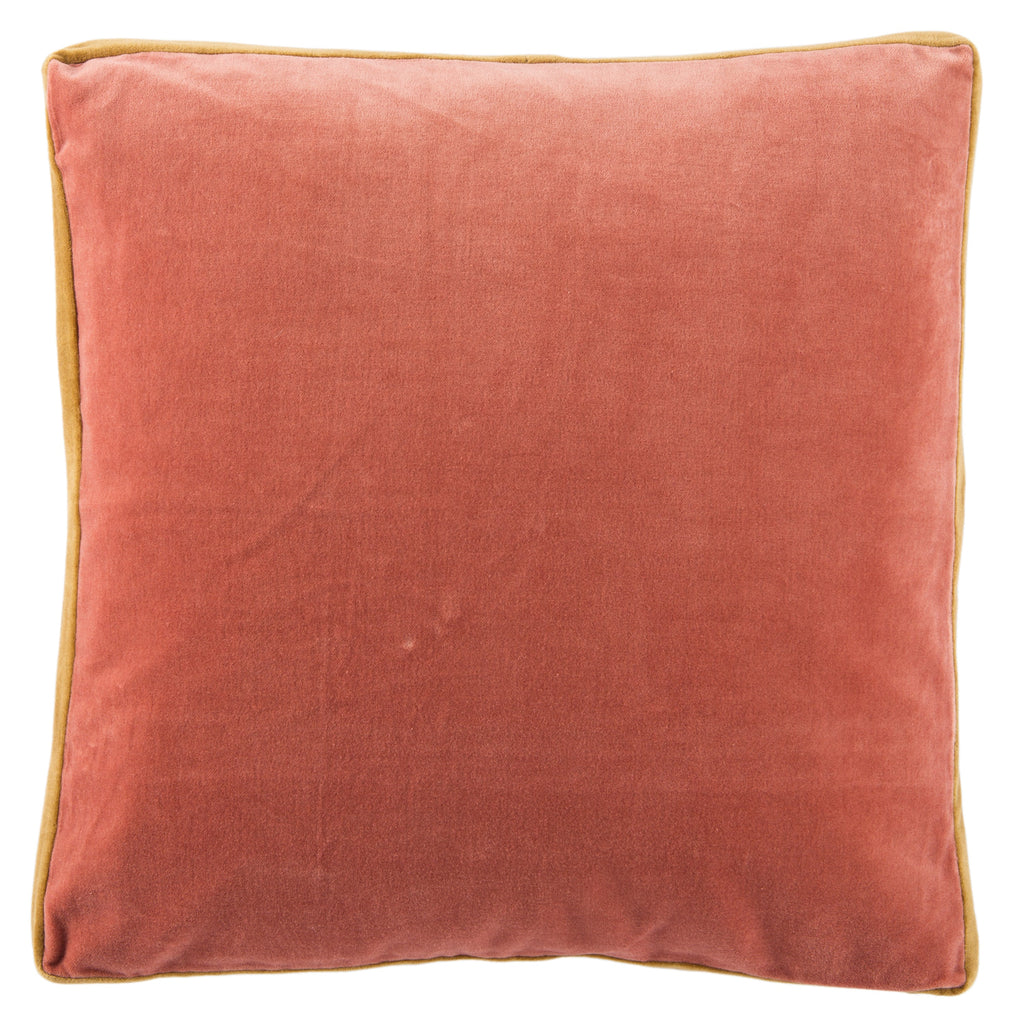 bryn solid pink gold pillow by jaipur 1