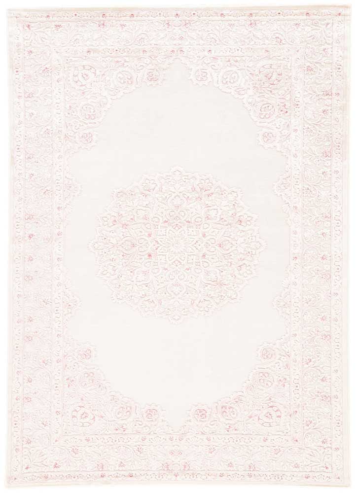 fables rug in bright white parfait pink design by jaipur 1