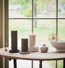 fancy pillar candles in various colors 9